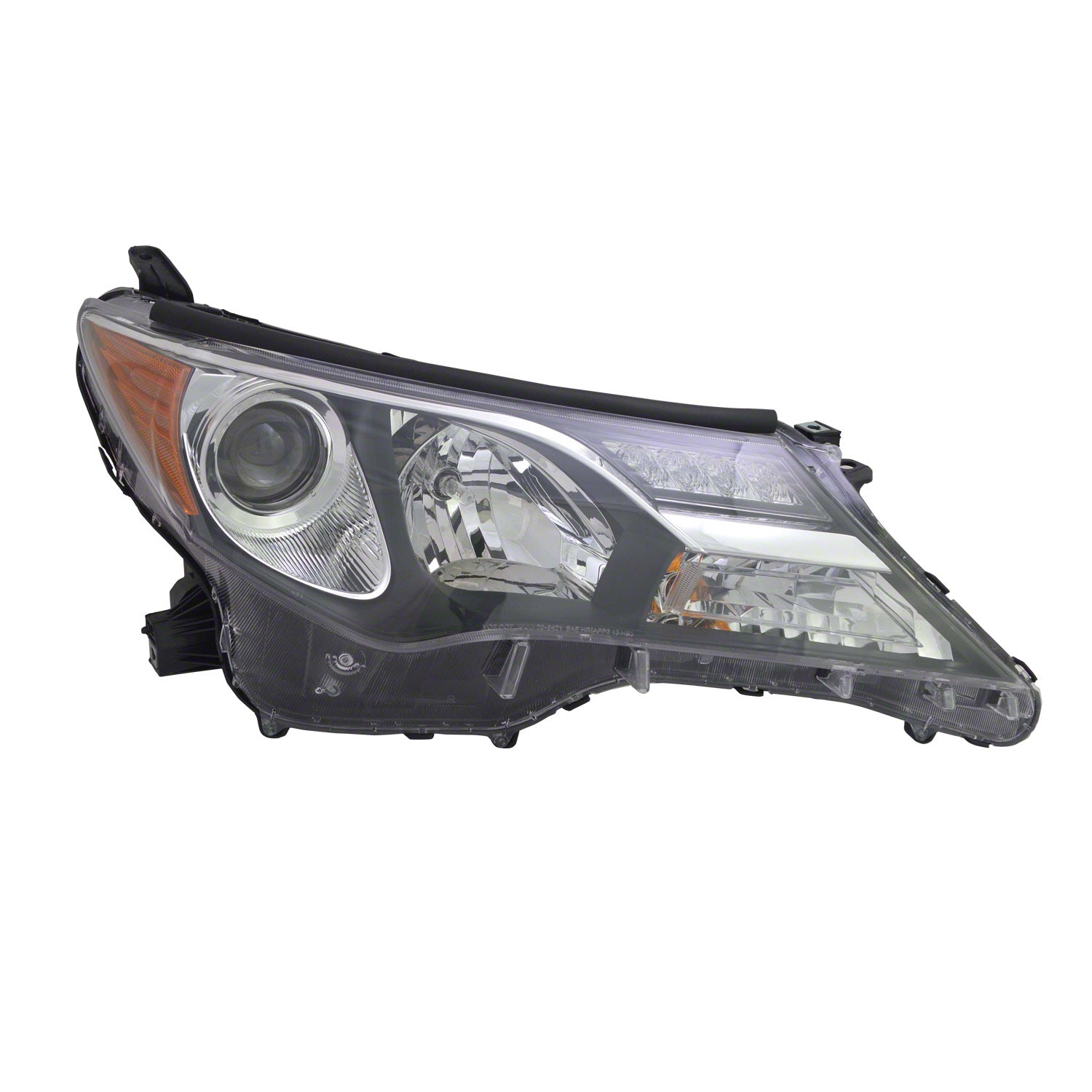 Right Side Headlamp lens/housing 2013 - 2015 TOYOTA RAV4 TO2519147C 8113042592