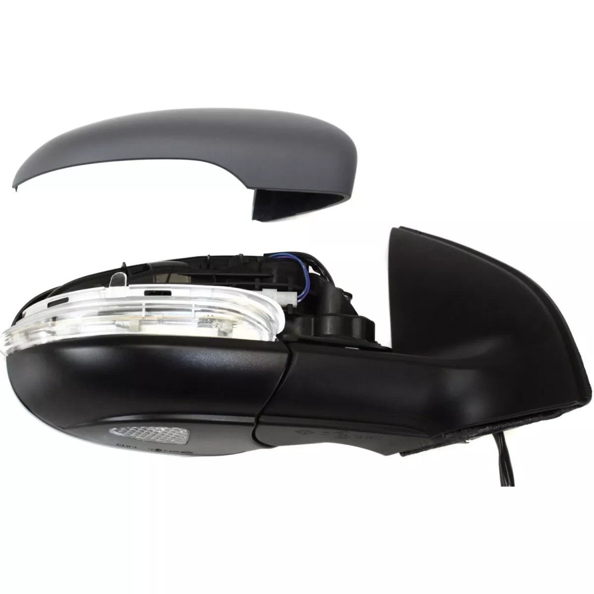 Espejo retrovisor exterior derecho 2010 - 2014 VOLKSWAGEN GOLF VW1321141 5K0857508AF9B9-PFM