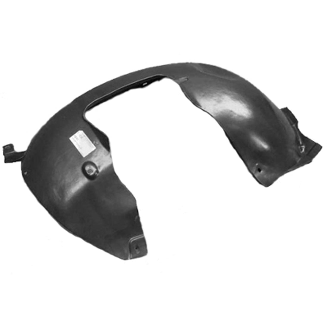 Right Side Rear fender liner 2007 - 2007 VOLKSWAGEN EOS VW1763100 1Q0805978A