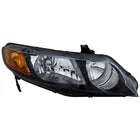 Right Side Headlamp Lens and Housing 2006 - 2008 HONDA CIVIC HO2503125 33101SNAA02