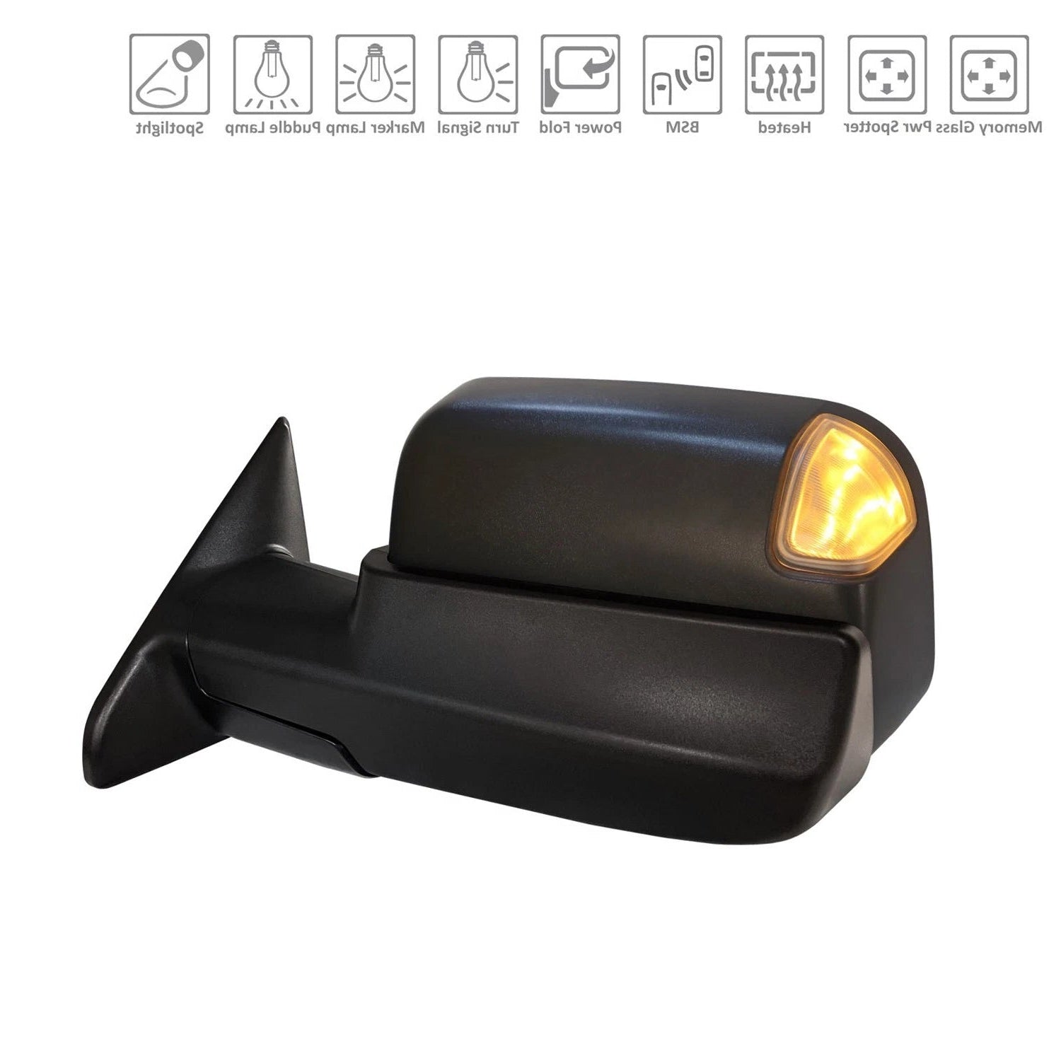 Espejo retrovisor exterior derecho 2019 - 2022 RAM 2500 CH1321489 68374948AD