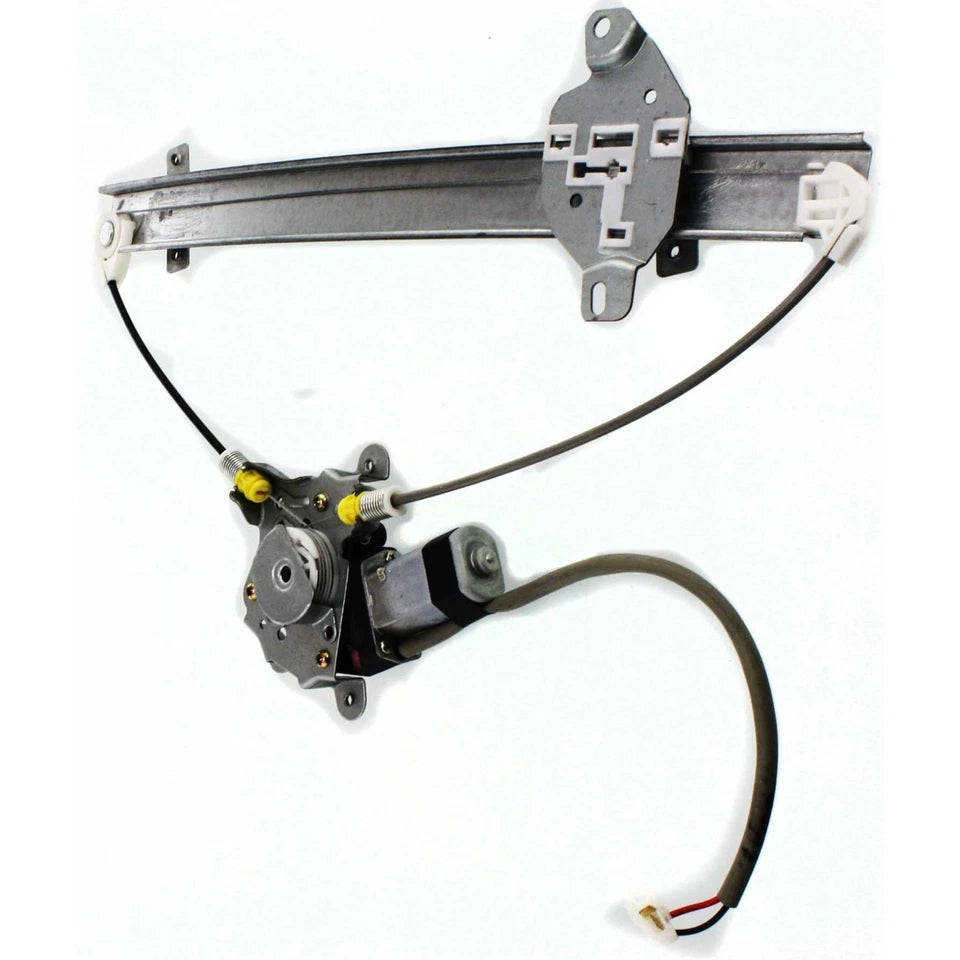 Regulador de vidrio puerta delantera izquierda 2002 - 2003 MITSUBISHI LANCER MI1350112 MR991325-PFM