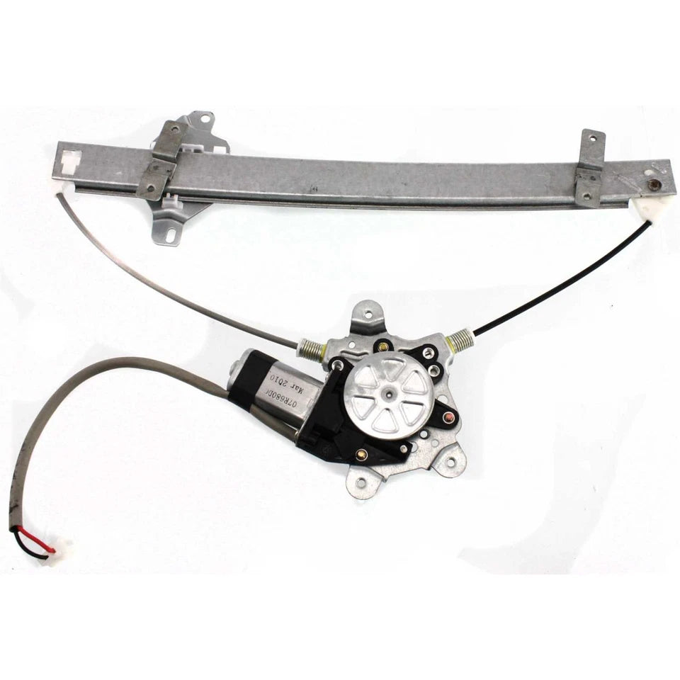 Regulador de vidrio puerta delantera izquierda 2002 - 2003 MITSUBISHI LANCER MI1350112 MR991325-PFM