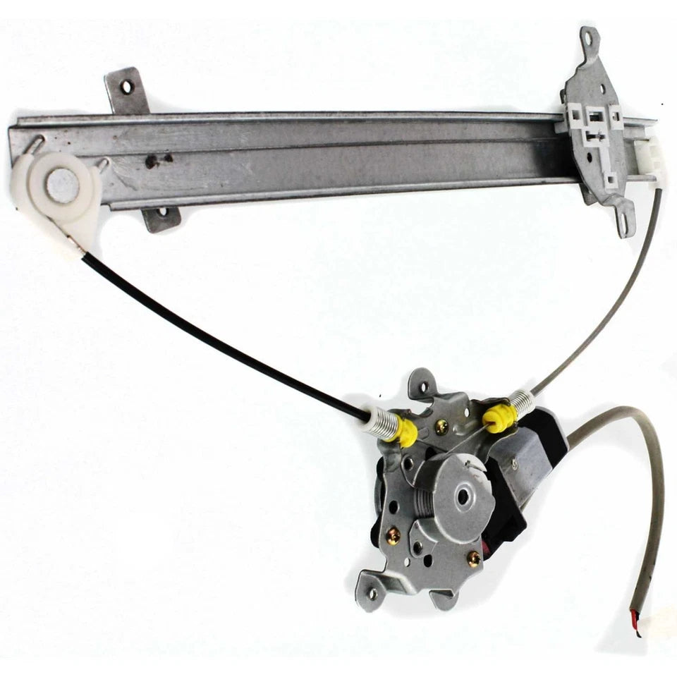 Regulador de vidrio puerta delantera izquierda 2002 - 2003 MITSUBISHI LANCER MI1350112 MR991325-PFM