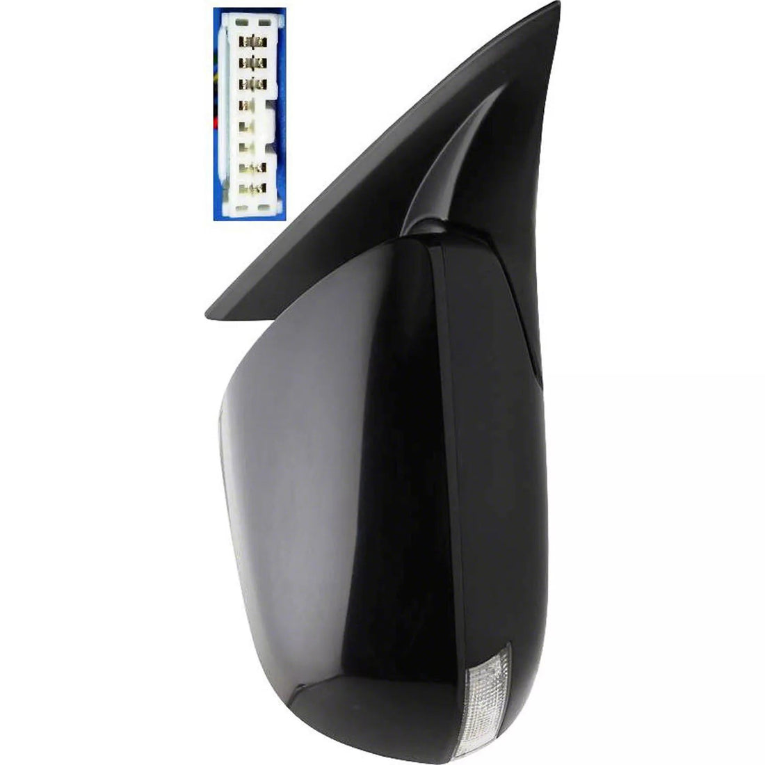 Right Side Mirror outside rear view 2009 - 2014 ACURA TSX  AC1321115 76200TL0A22ZE