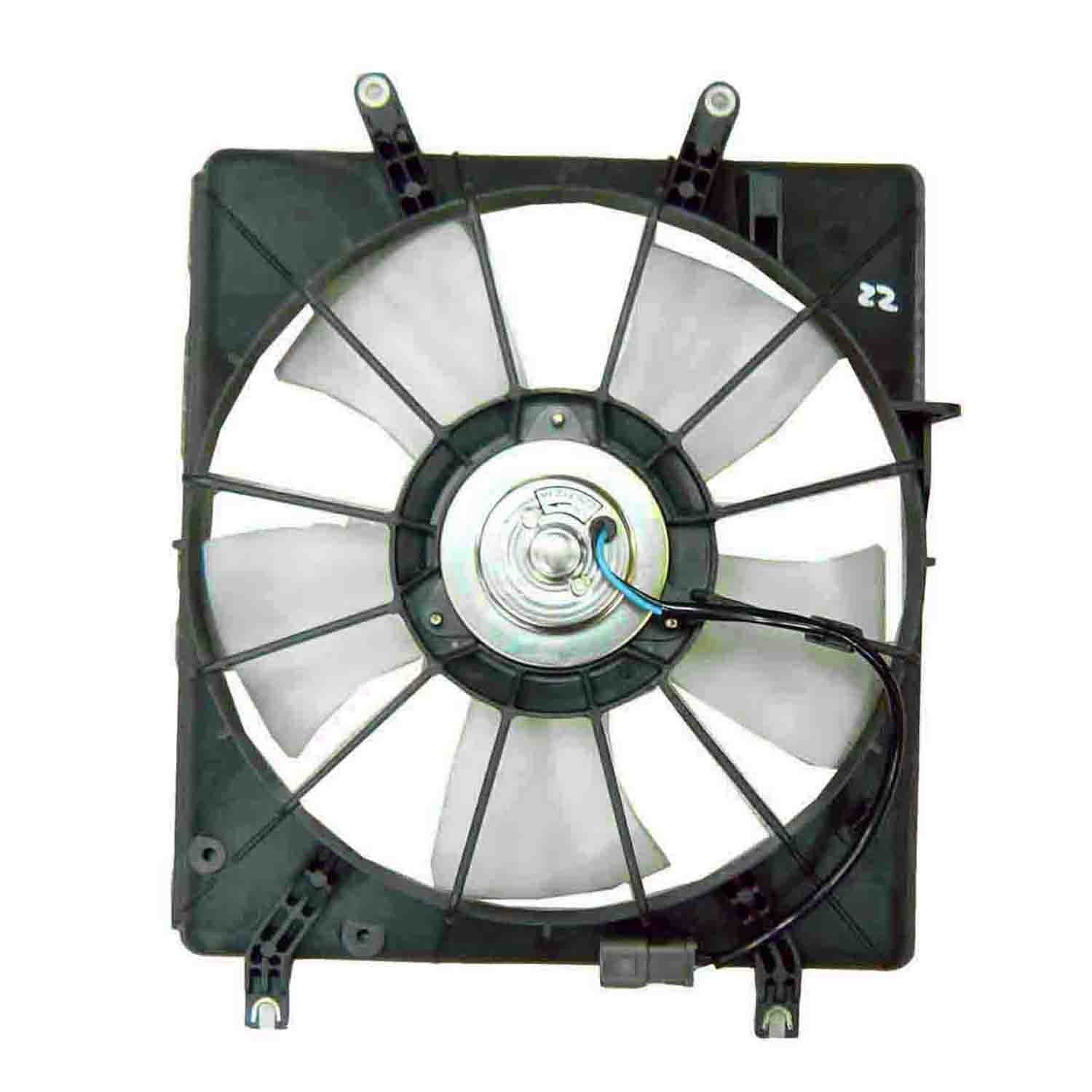 Radiator cooling fan assy 2004 - 2006 ACURA TL  AC3115109 19030RDAA01-PFM