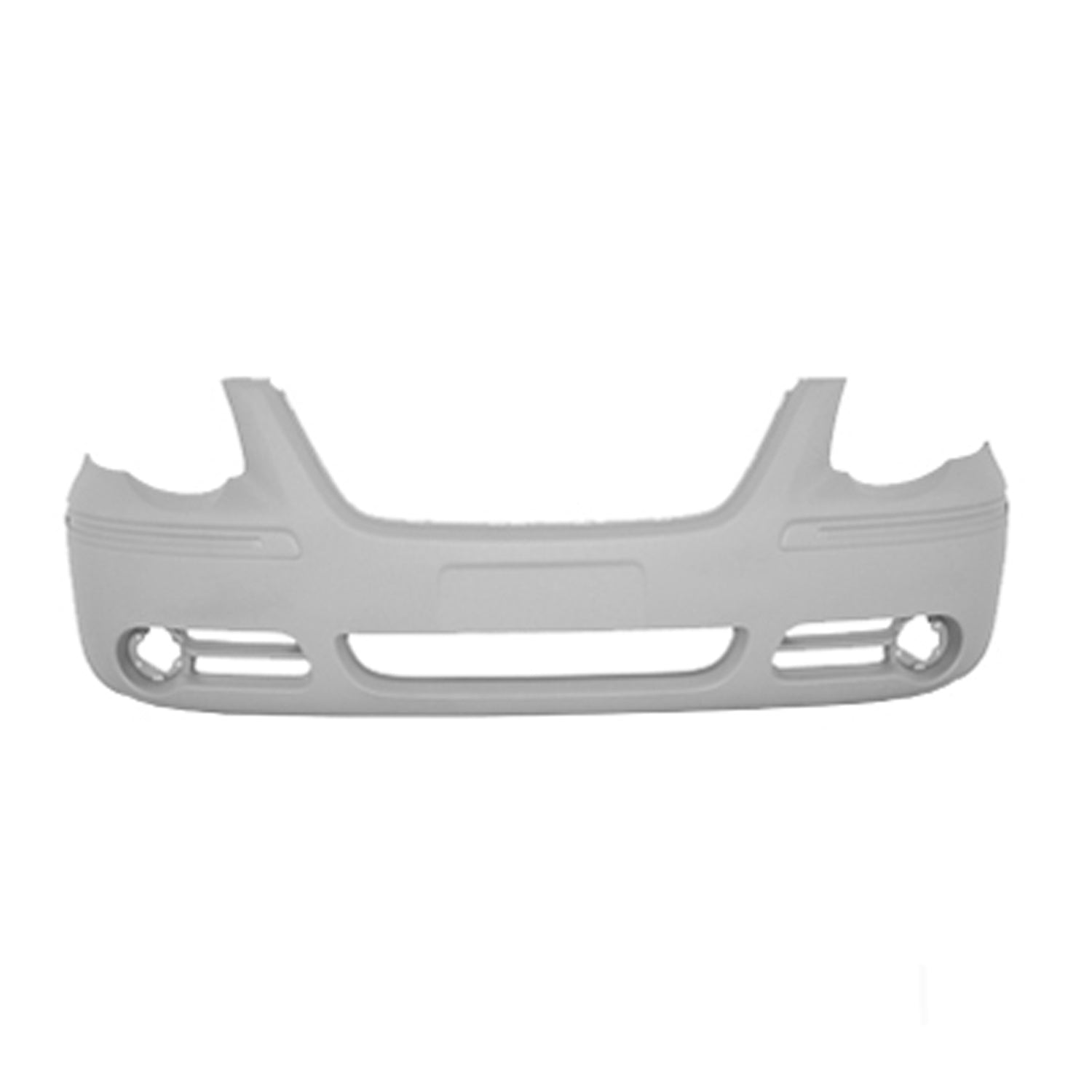 Front bumper cover 2005 - 2007 CHRYSLER TOWN &amp; COUNTRY CAPA CH1000433PP 5139121AA