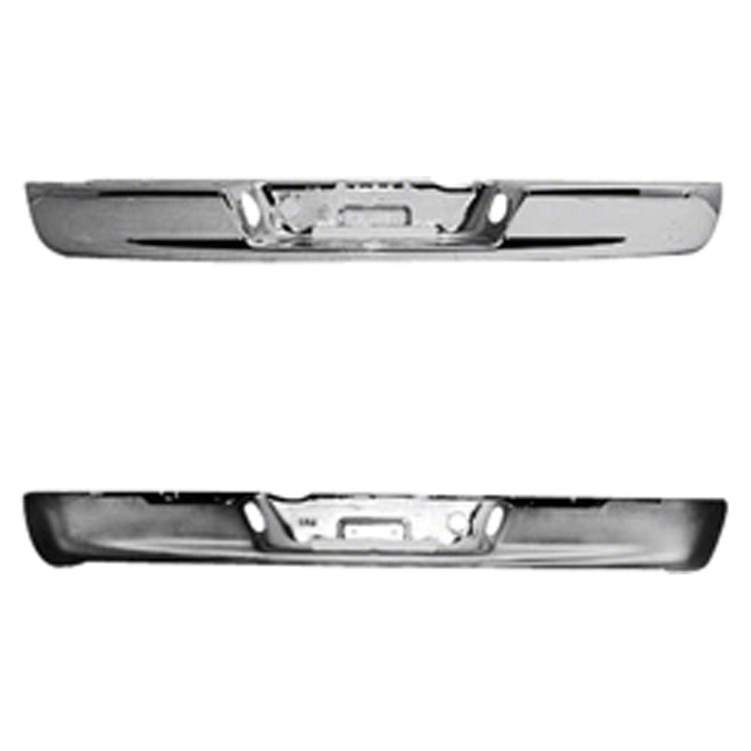 Rear bumper face bar 2002 - 2009 DODGE RAM 1500 CAPA CH1102351DSC 55077107AN