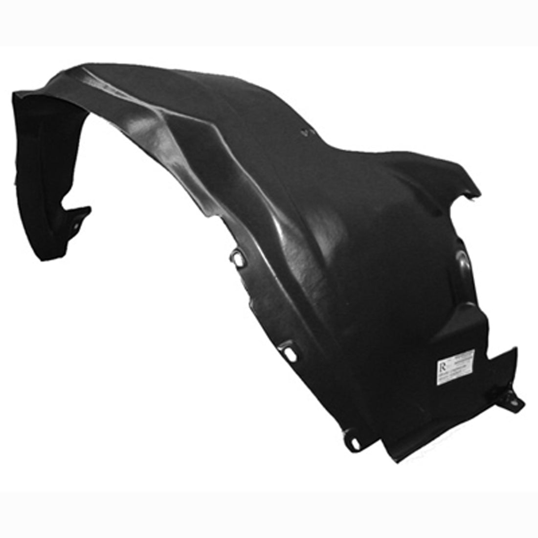 Right Side Front fender splash shield 1999 - 2004 JEEP GRAND CHEROKEE  CH1251122 55136228AD