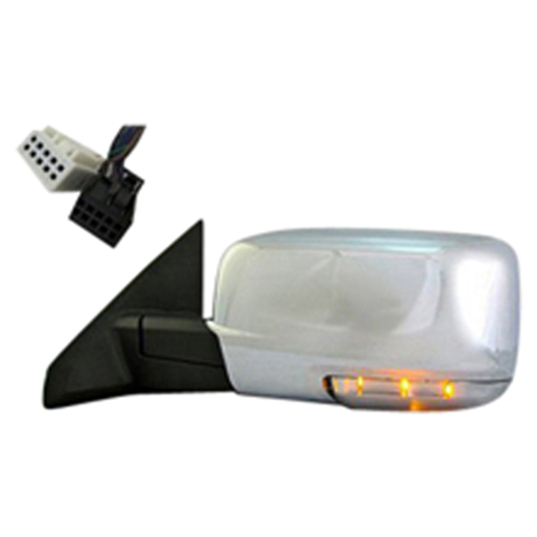 Left Side Mirror outside rear view 2009 - 2009 DODGE RAM 1500  CH1320292 55079043AD