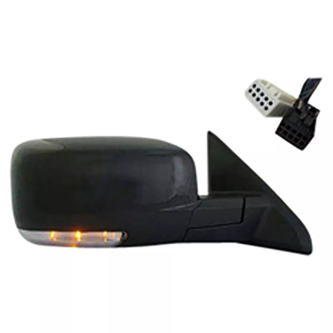 Left Side Mirror outside rear view 2009 - 2010 DODGE RAM 1500  CH1320293 1FX371XRAD