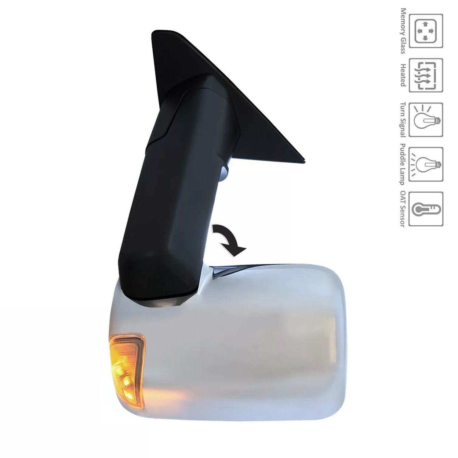 Espejo retrovisor exterior izquierdo 2019 - 2021 RAM 1500 CH1320460 68276477AE