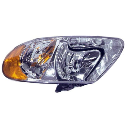 Left Side Headlamp assy composite 2001 - 2007 CHRYSLER TOWN &amp; COUNTRY  CH2502129V 4857701AC