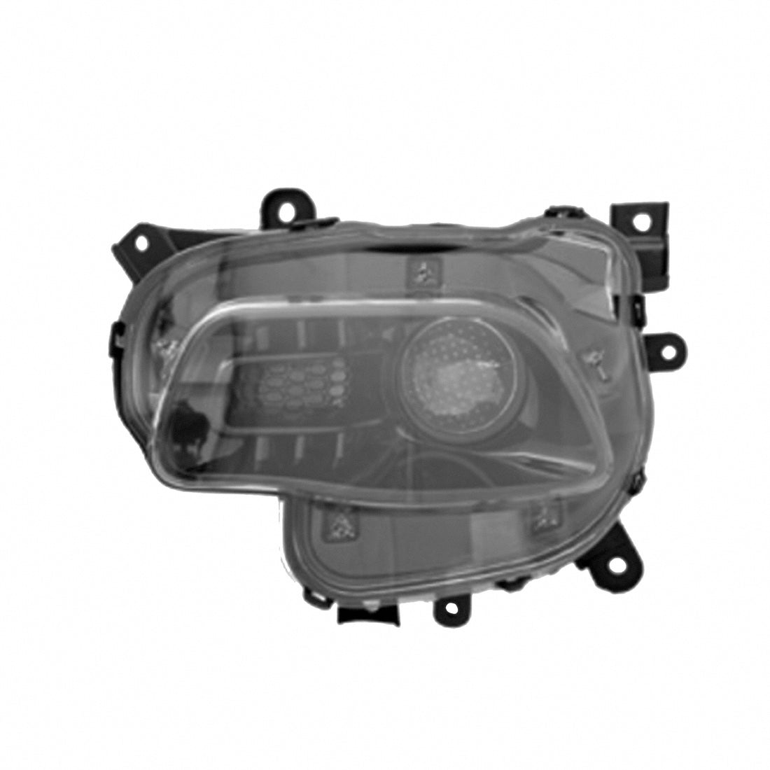 Left Side Headlamp assy composite 2014 - 2017 JEEP CHEROKEE RECONDITIONED CH2502249R 68102847AE