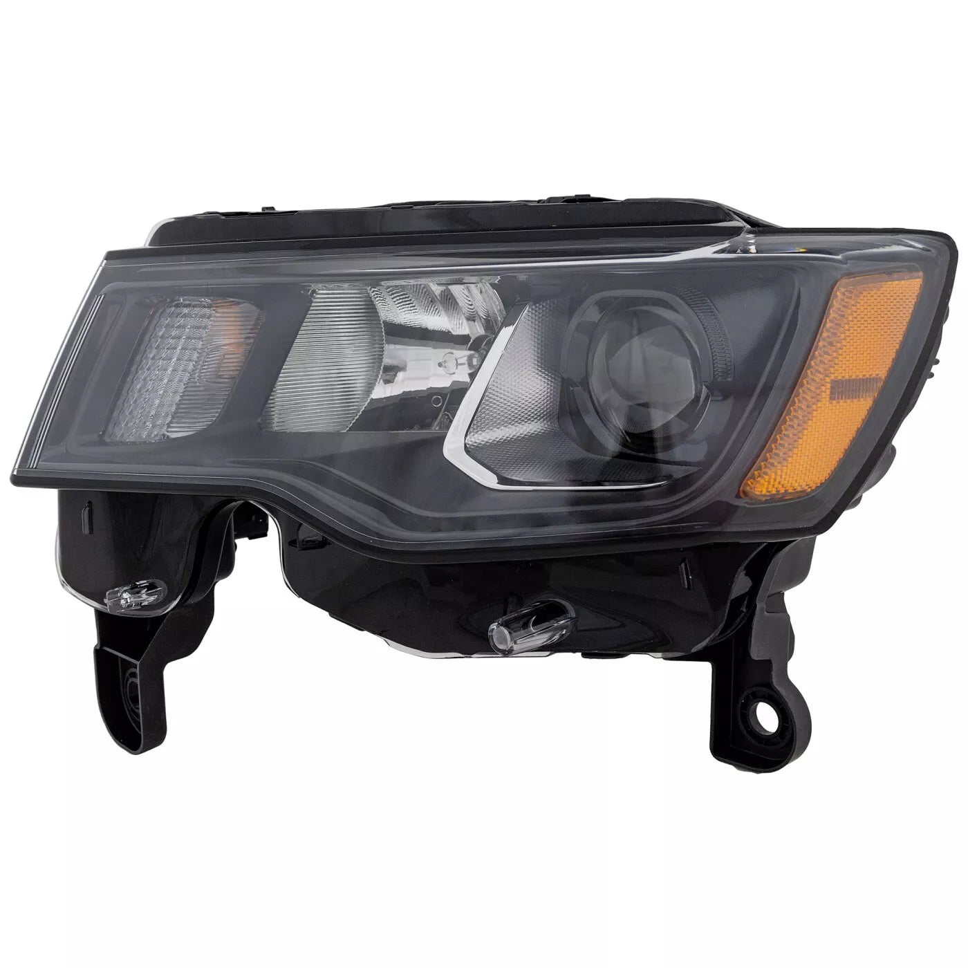 Left Side Headlamp assy composite 2017 - 2021 JEEP GRAND CHEROKEE CAPA CH2502309C 68266647AF