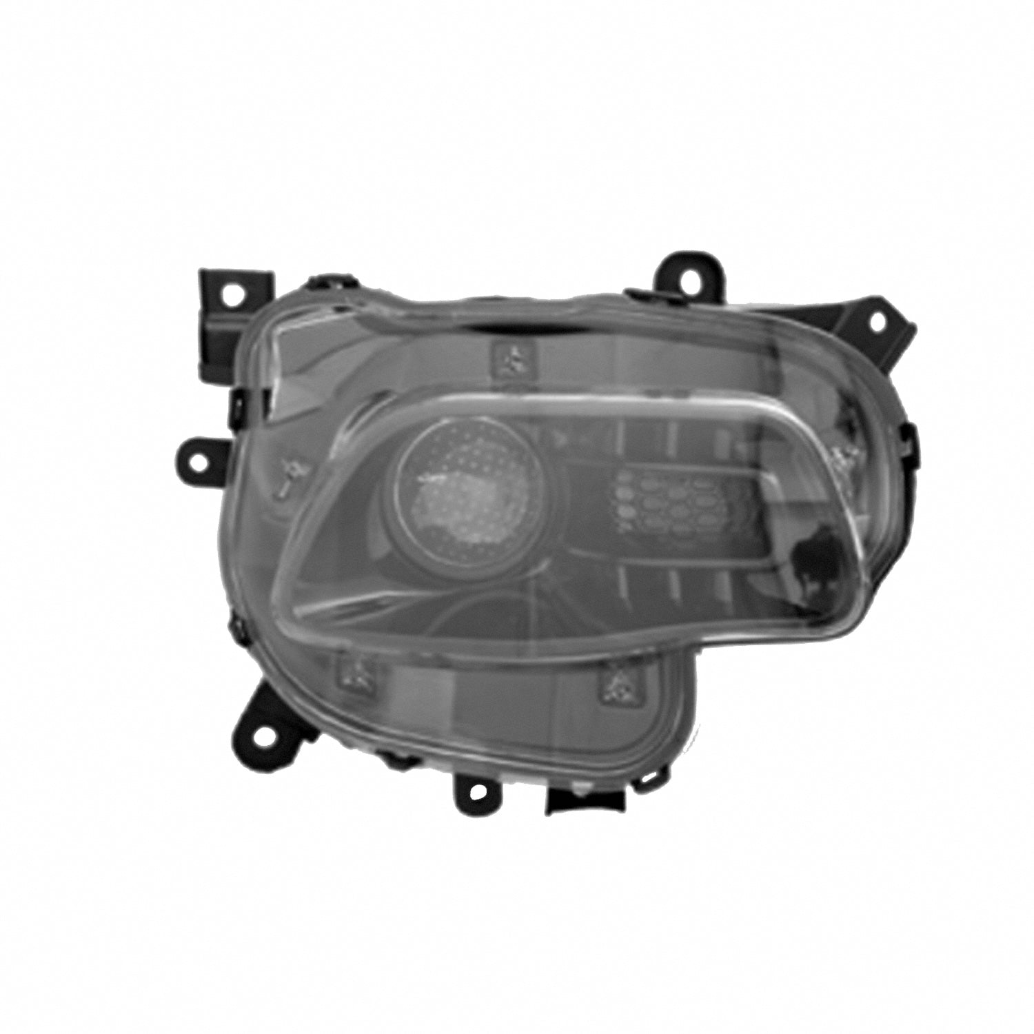 Right Side Headlamp assy composite 2014 - 2017 JEEP CHEROKEE RECONDITIONED CH2503249R 68102846AE