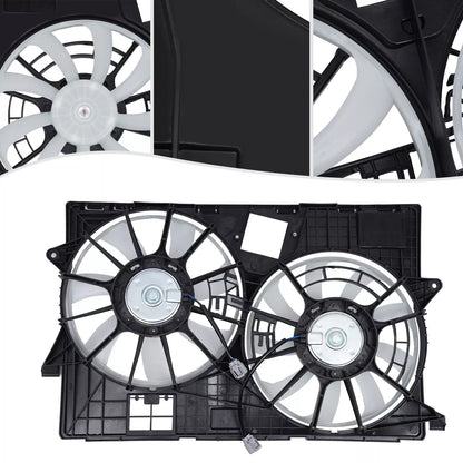 Radiator cooling fan assy 2014 - 2023 JEEP CHEROKEE  CH3115177 52014621AG