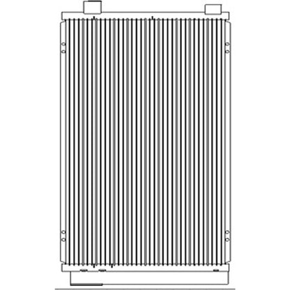 Air conditioning condenser 2017 - 2022 JEEP COMPASS  CND30093 68273402AB