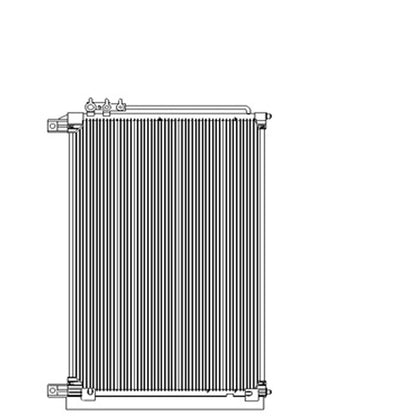 Air conditioning condenser 2014 - 2018 INFINITI Q50  IN3030164 921006HB0A