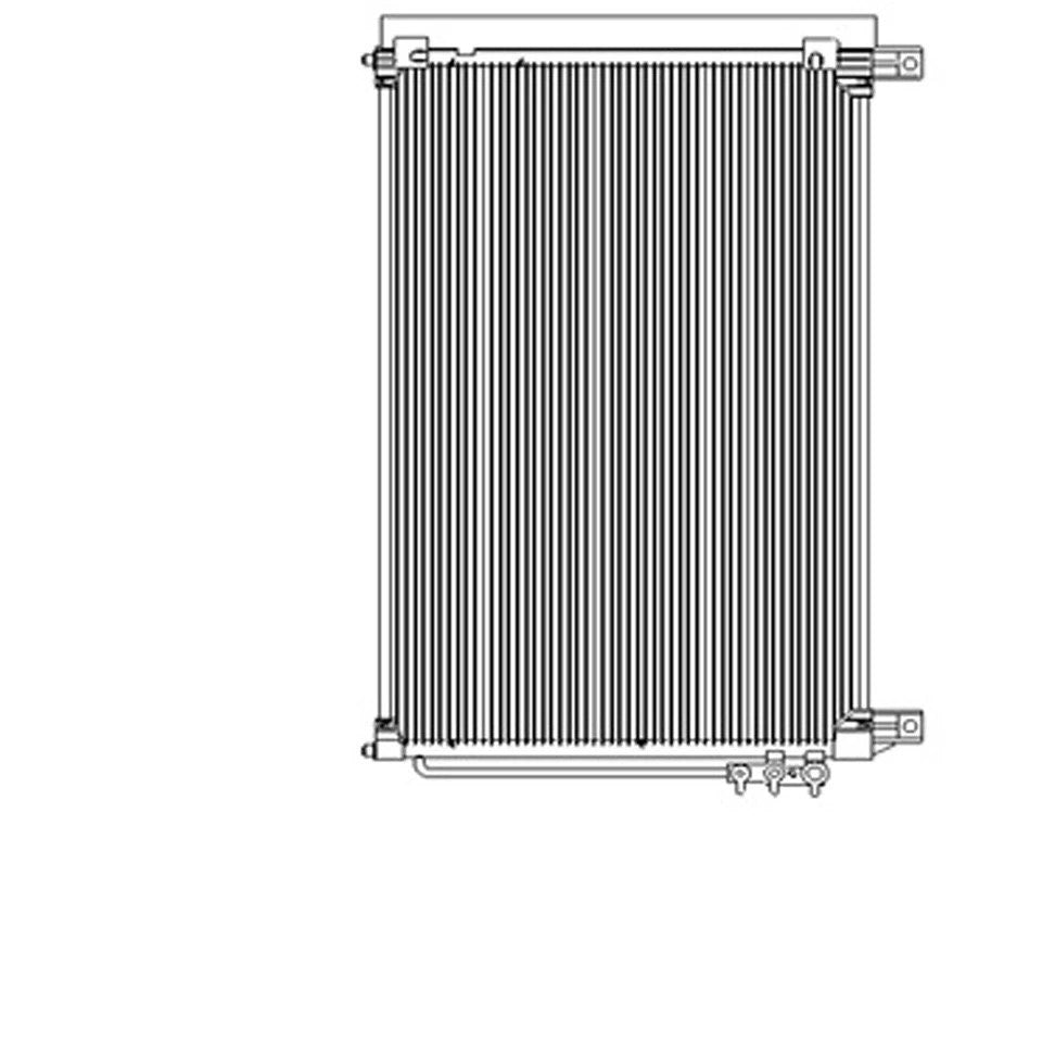 Air conditioning condenser 2014 - 2018 INFINITI Q50  IN3030164 921006HB0A