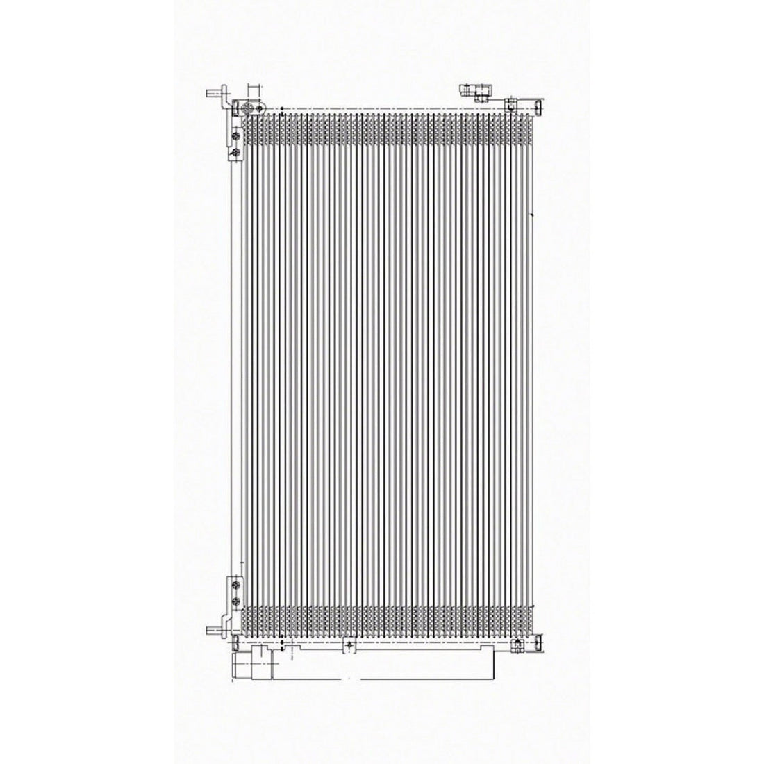 Air conditioning condenser 2006 - 2011 HONDA CIVIC  HO3030143 80102SVAA03
