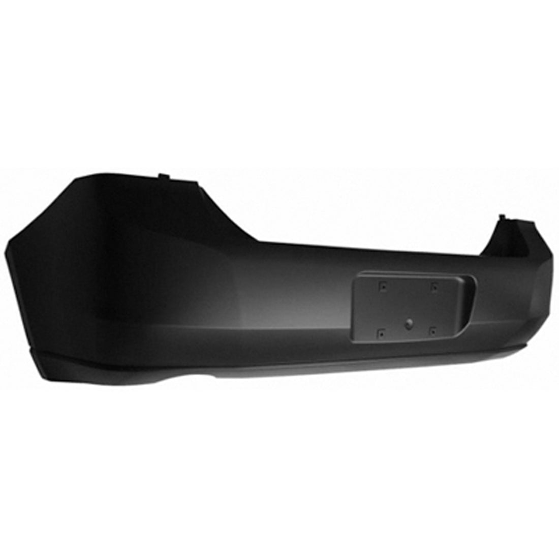 Rear bumper cover 2008 - 2011 FORD FOCUS CAPA FO1100636PP 8S4Z17K835ABPTM