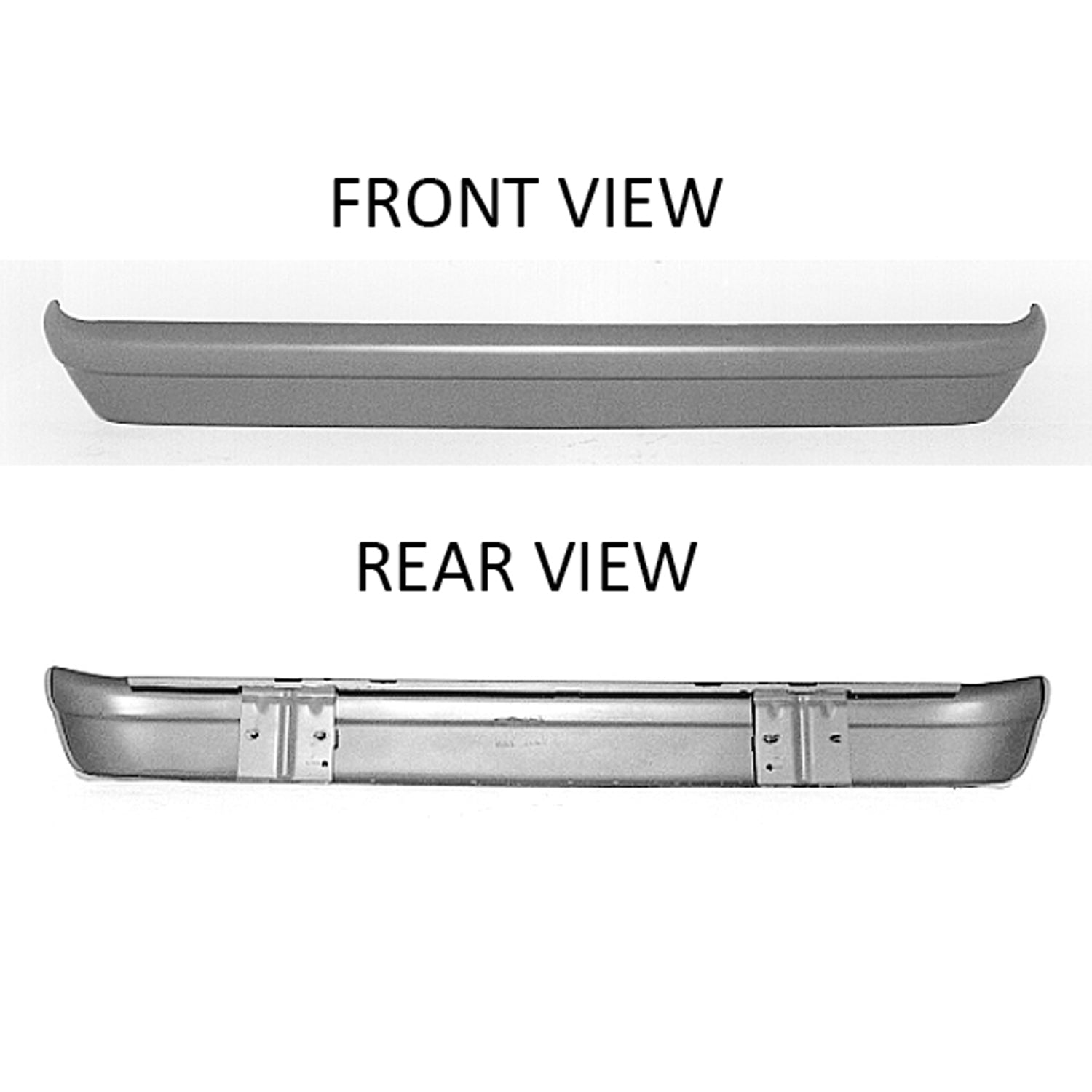 Rear bumper face bar 1992 - 1993 FORD E-150 ECONOLINE  FO1102236 F2UZ17906AA