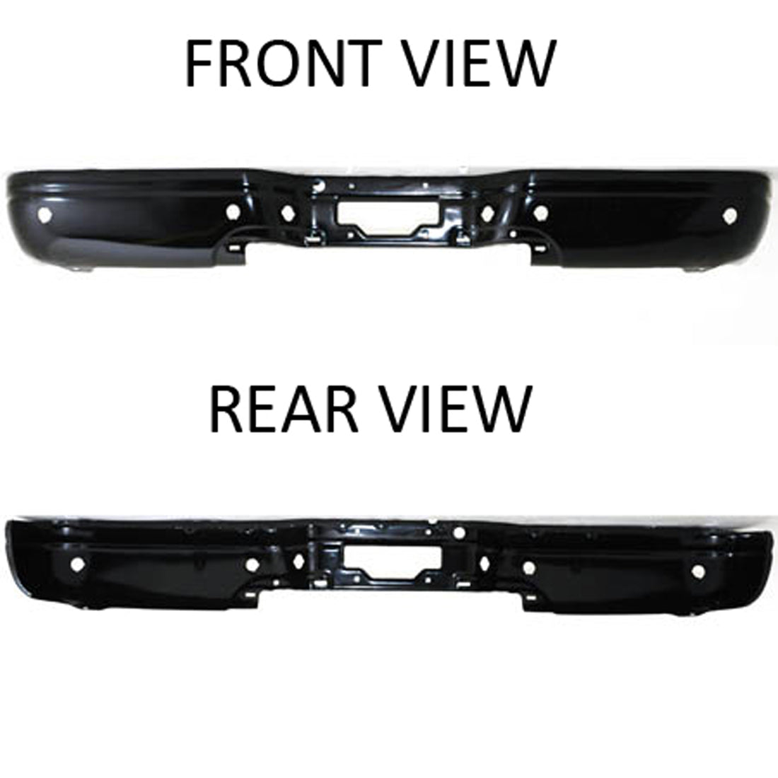 Rear bumper face bar 2003 - 2007 FORD F-250 SUPER DUTY  FO1102347 3C3Z17906BA