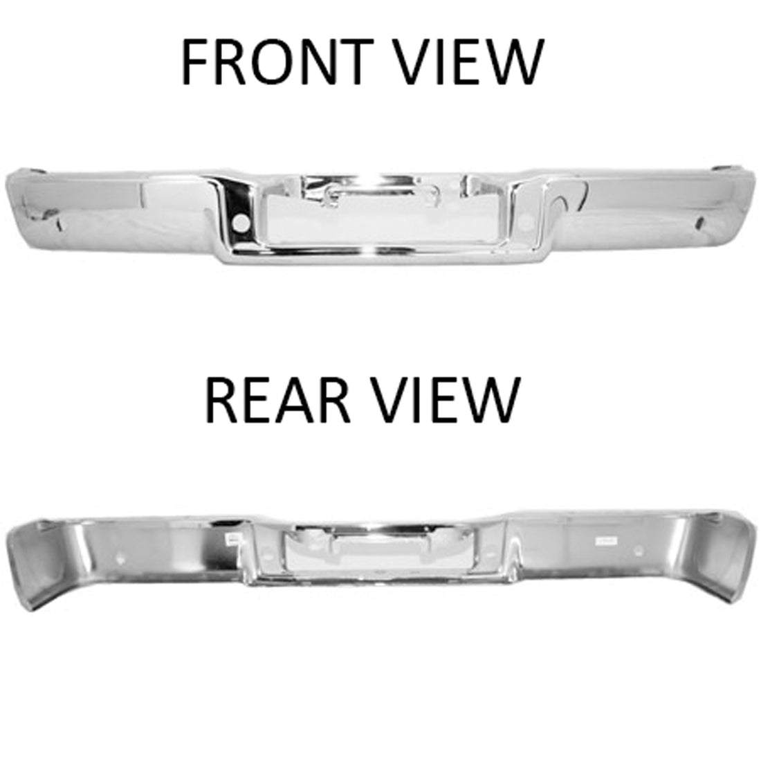 Rear bumper face bar 2005 - 2006 FORD F-150  FO1102348 4L3Z17906BA