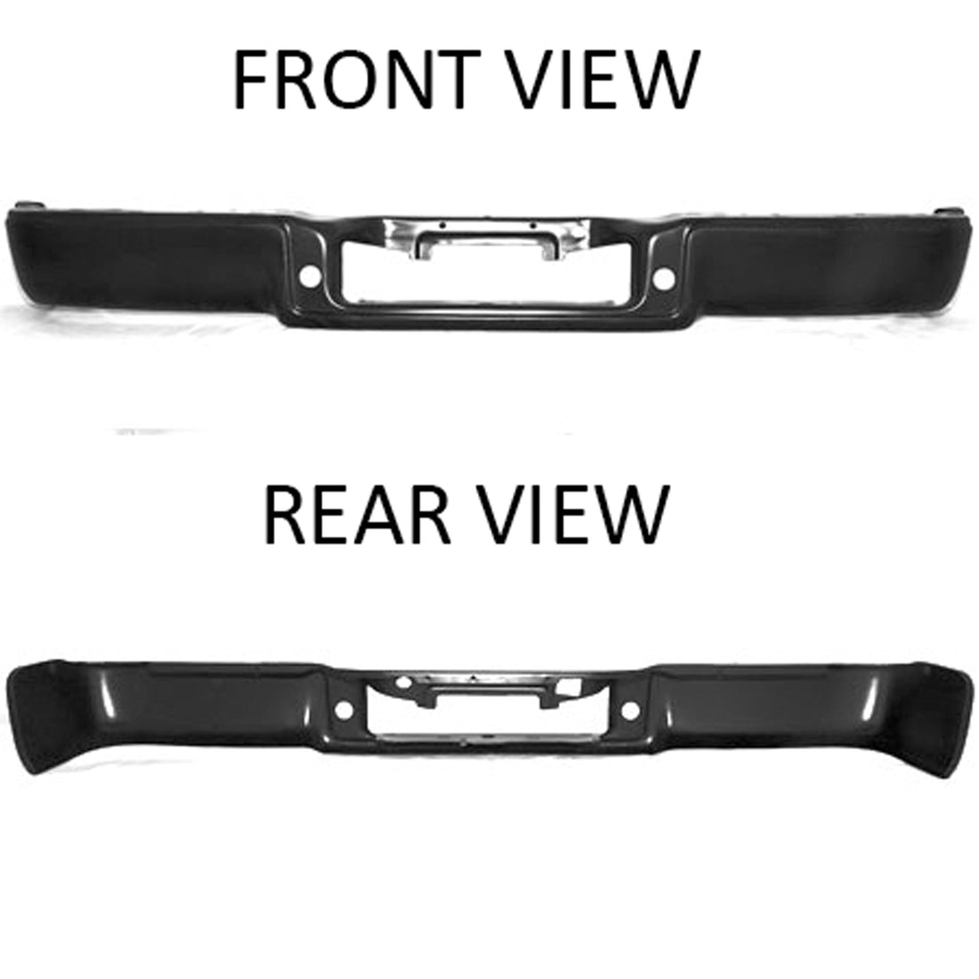 Rear bumper face bar 2005 - 2005 FORD F-150  FO1102351 4L3Z17906GA