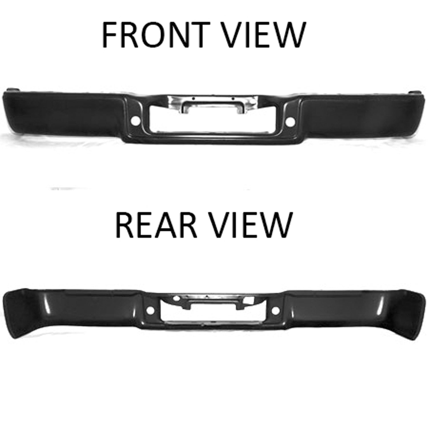 Rear bumper face bar 2005 - 2005 FORD F-150  FO1102351 4L3Z17906GA