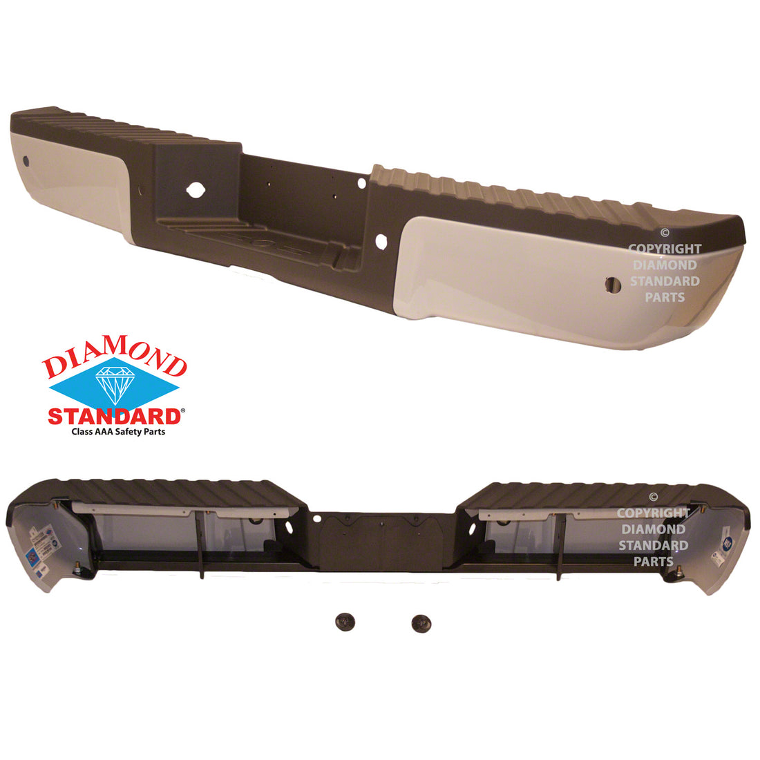 Rear bumper assembly 2008 - 2012 FORD F-250 SUPER DUTY  FO1103151 9C3Z17906CPTM-PFM