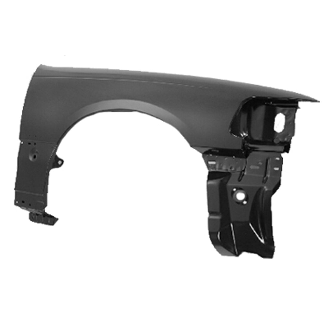 Right Side Front fender assy 2003 - 2011 LINCOLN TOWN CAR CAPA FO1241222C 8W1Z16005A