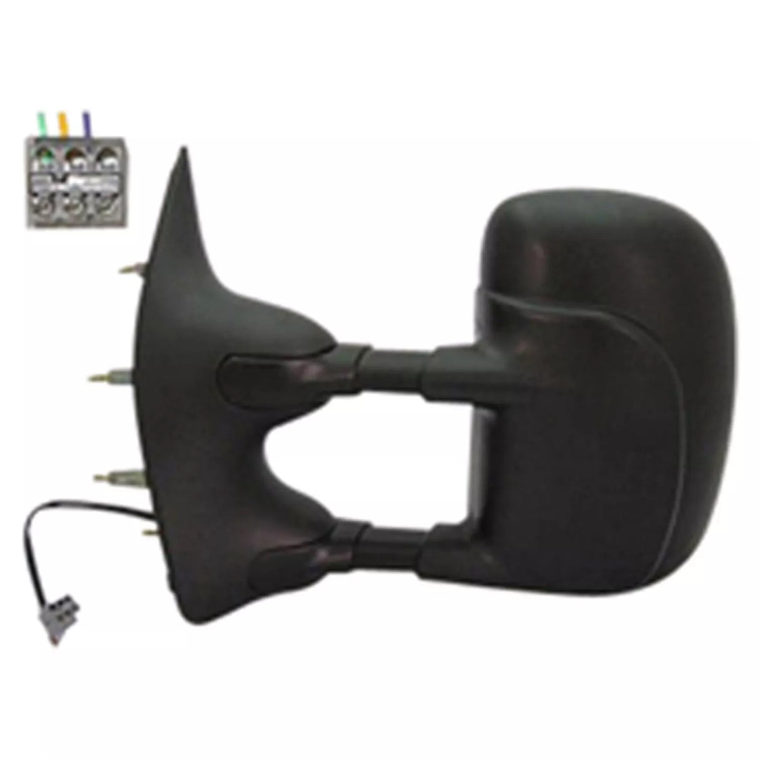 Left Side Mirror outside rear view 2009 - 2014 FORD E-150 FO1320329 9C2Z17683CA