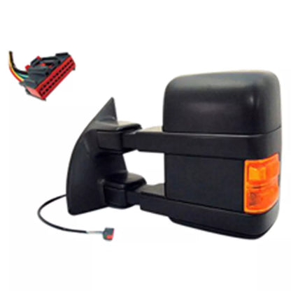 Left Side Mirror outside rear view 2008 - 2010 FORD F-250 SUPER DUTY  FO1320356 7C3Z17683EC