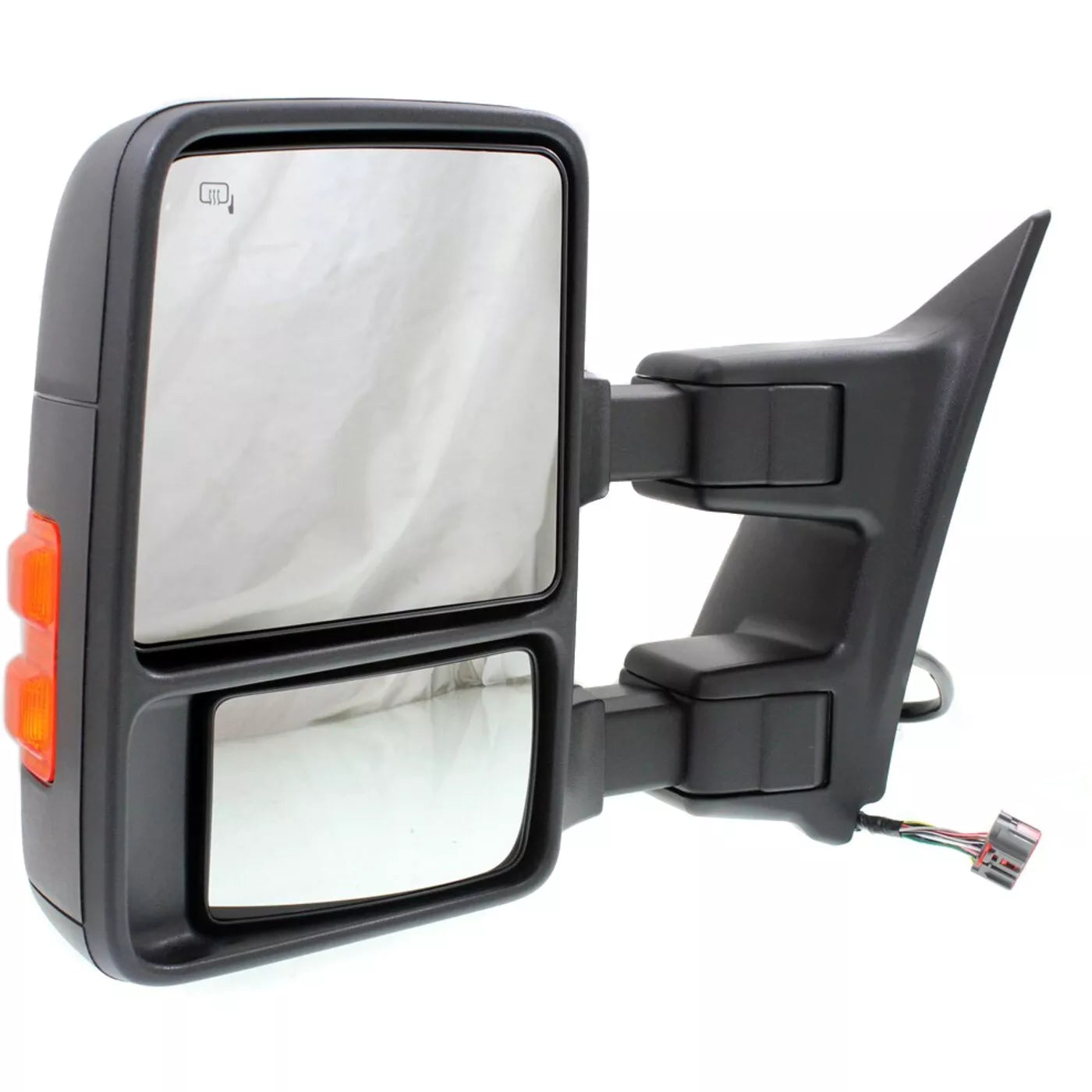 Left Side Mirror outside rear view 2008 - 2010 FORD F-250 SUPER DUTY  FO1320356 7C3Z17683EC