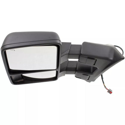 Left Side Mirror outside rear view 2008 - 2010 FORD F-250 SUPER DUTY  FO1320356 7C3Z17683EC