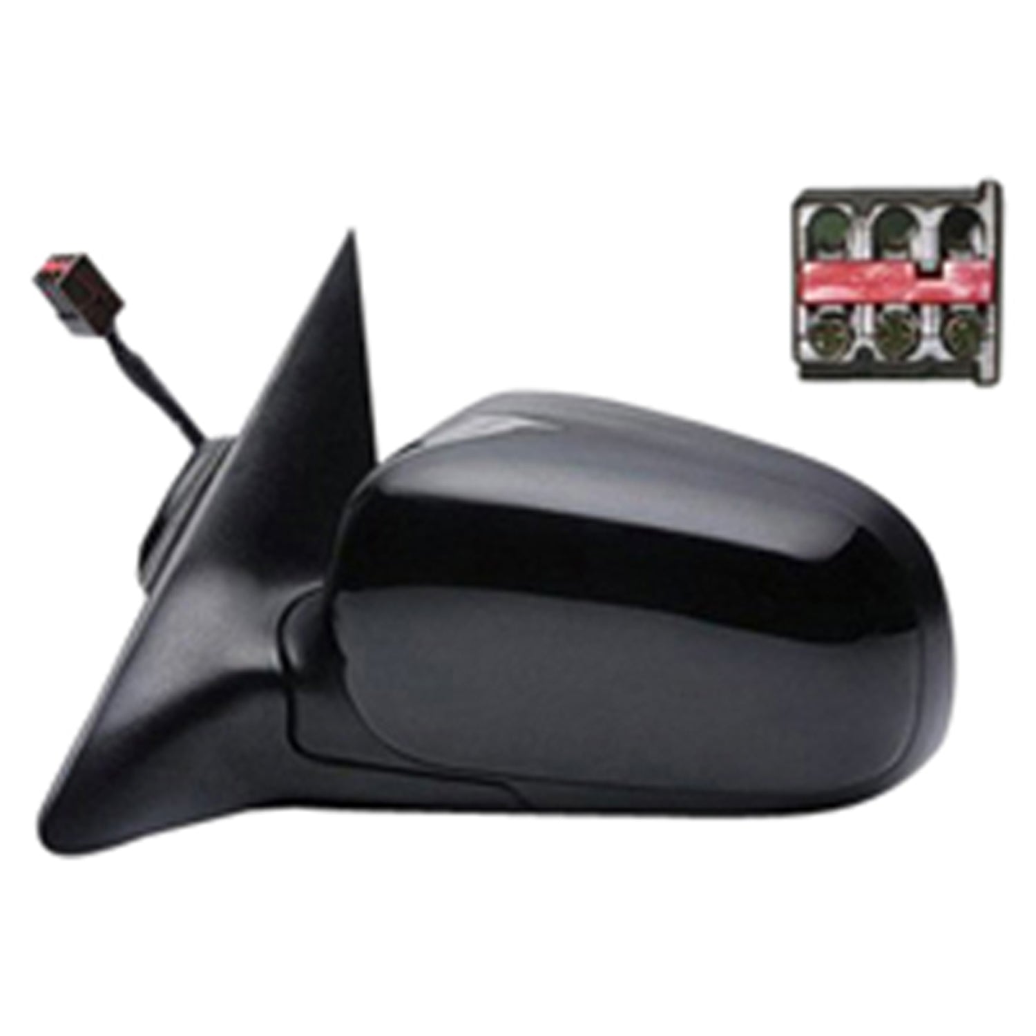 Left Side Mirror outside rear view 2009 - 2011 FORD CROWN VICTORIA  FO1320374 9W7Z17683A-PFM