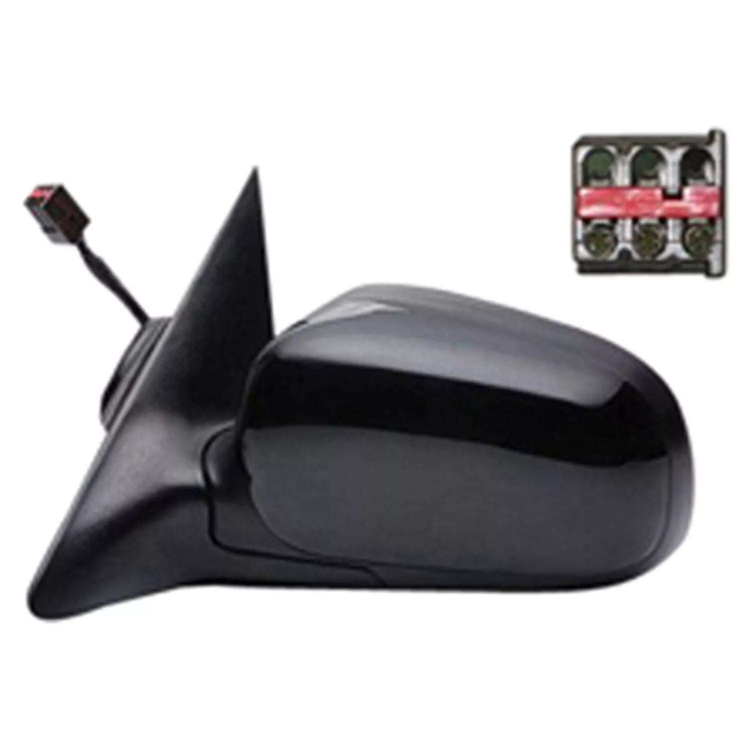 Left Side Mirror outside rear view 2009 - 2011 FORD CROWN VICTORIA  FO1320375 9W7Z17683B