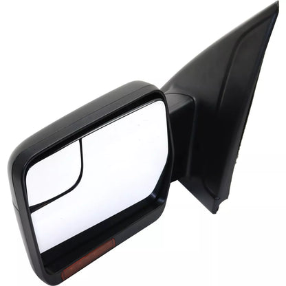 Left Side Mirror outside rear view 2011 - 2014 FORD F-150  FO1320407 BL3Z17683CA