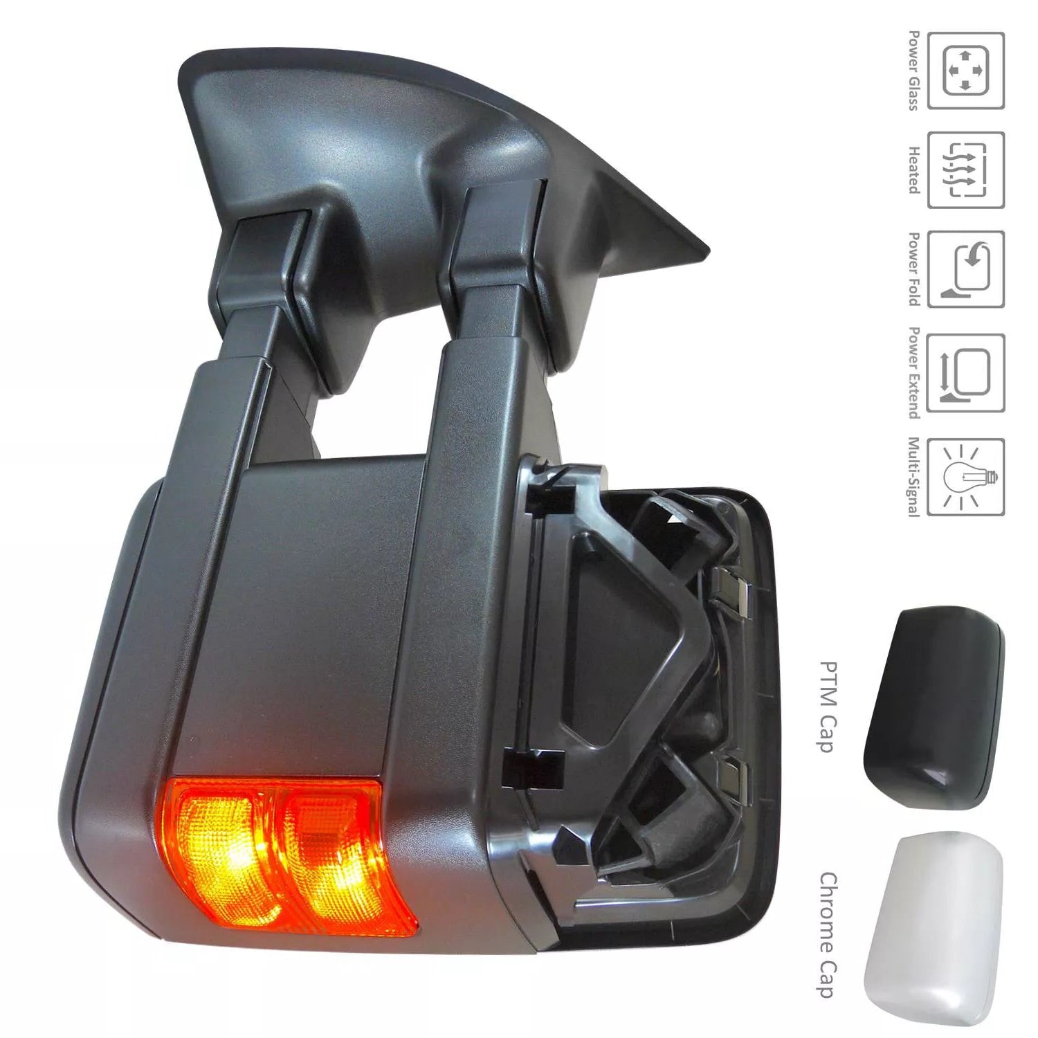 Espejo retrovisor exterior izquierdo 2009 - 2012 FORD F-250 SUPER DUTY FO1320491 9C3Z17683LA-PFM