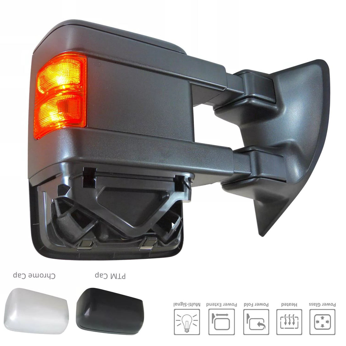 Espejo retrovisor exterior izquierdo 2009 - 2012 FORD F-250 SUPER DUTY FO1320491 9C3Z17683LA-PFM