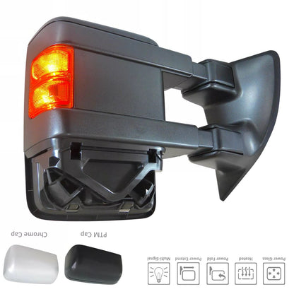 Espejo retrovisor exterior izquierdo 2009 - 2012 FORD F-250 SUPER DUTY FO1320491 9C3Z17683LA-PFM