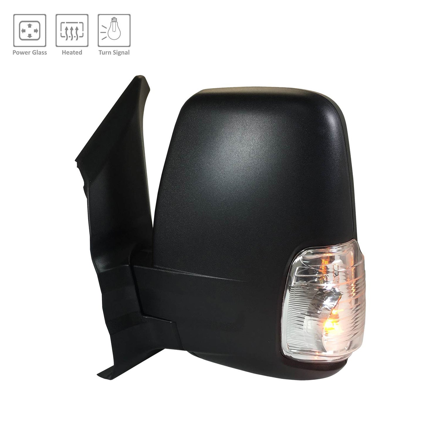 Left Side Mirror outside rear view 2015 - 2017 FORD TRANSIT-150  FO1320549 EK4Z17683CB