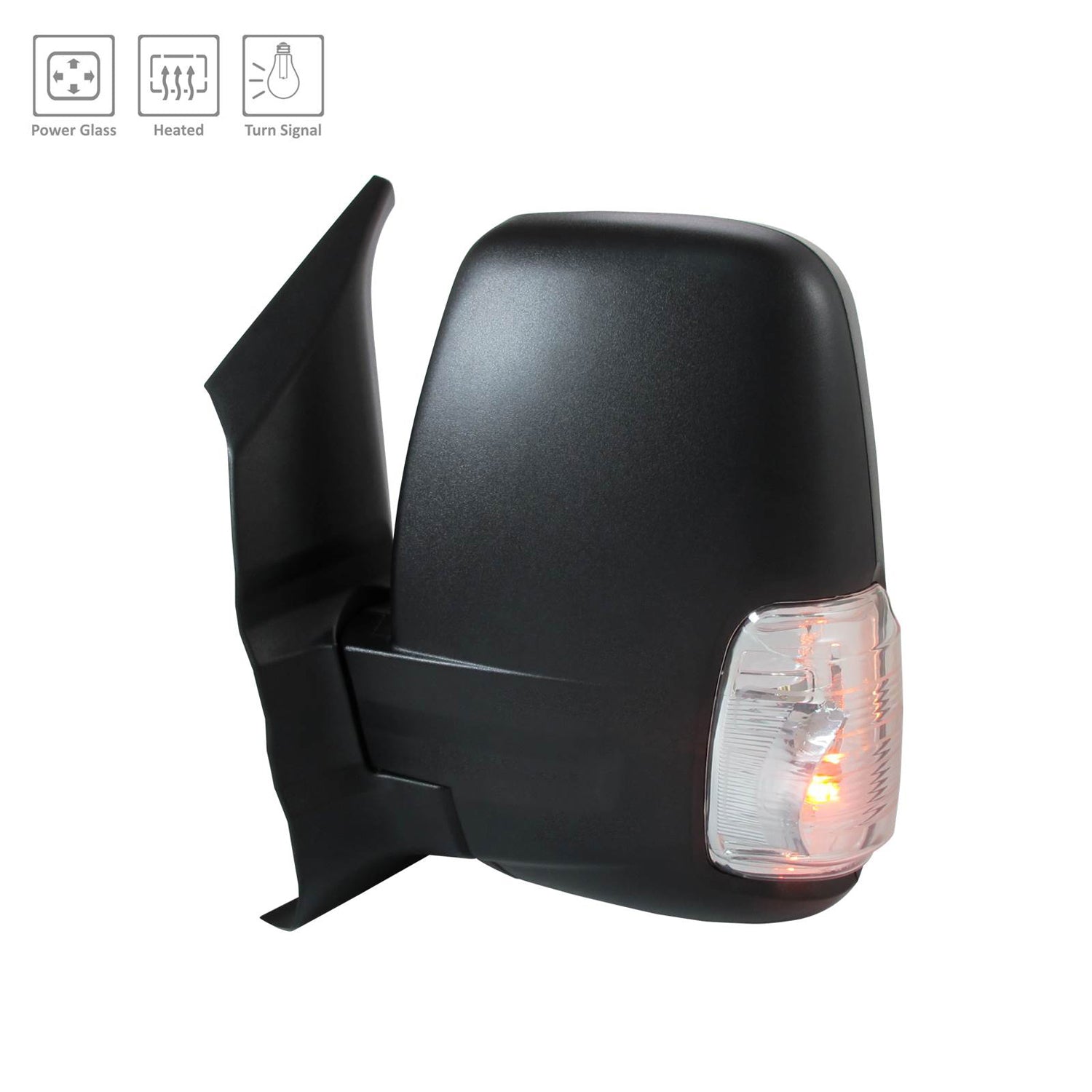 Left Side Mirror outside rear view 2015 - 2017 FORD TRANSIT-150  FO1320552 CK4Z17683CA