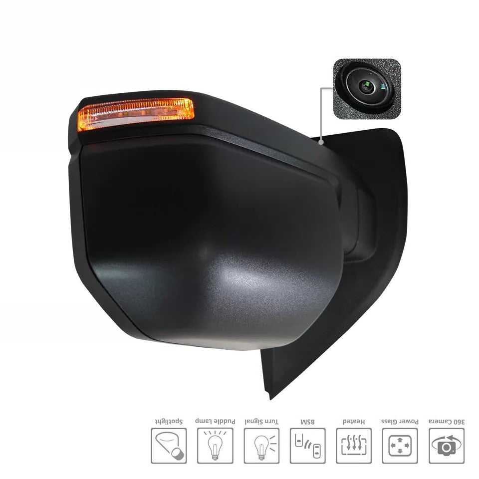 Espejo retrovisor exterior izquierdo 2018 - 2020 FORD F-150 FO1320578 JL3Z17683AA