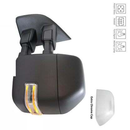 Left Side Mirror outside rear view 2017 - 2022 FORD F-250 SUPER DUTY  FO1320609 HC3Z17683FA