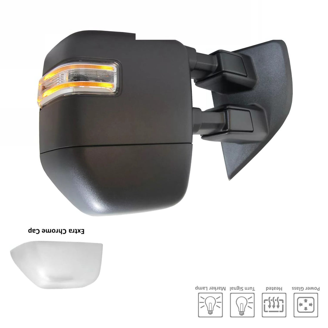 Espejo retrovisor exterior izquierdo 2017 - 2019 FORD F-250 SUPER DUTY FO1320609 HC3Z17683FA-PFM