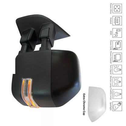 Left Side Mirror outside rear view 2017 - 2022 FORD F-250 SUPER DUTY  FO1320612 HC3Z17683LA