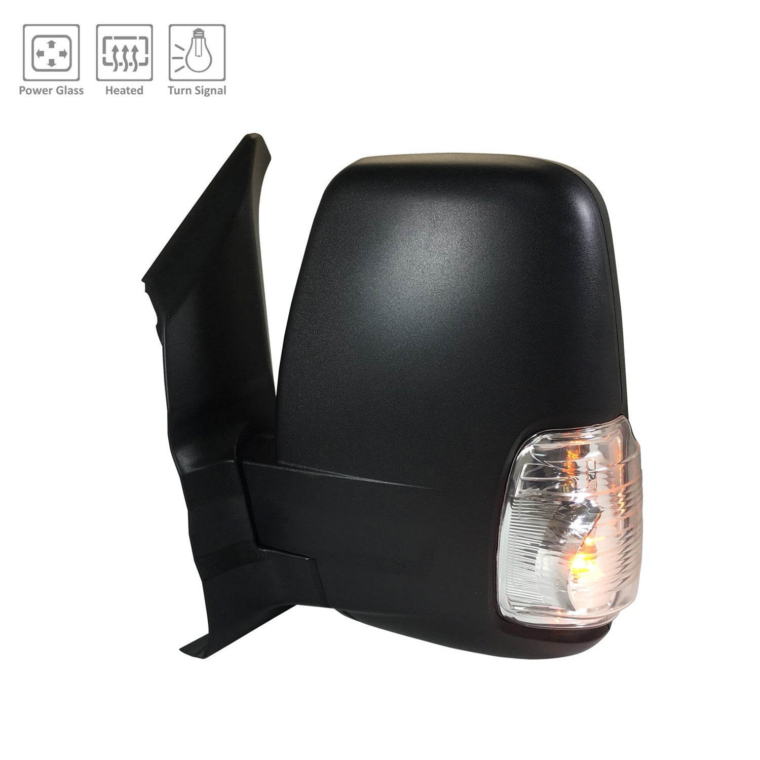 Left Side Mirror outside rear view 2020 - 2021 FORD TRANSIT-150  FO1320650 LK4Z17683CB